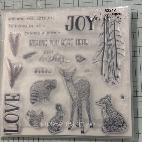 Forest Critters Stamp Set - Picture 1 of 4